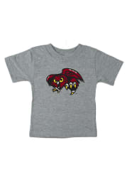 Temple Owls Infant Logo Short Sleeve T-Shirt Grey