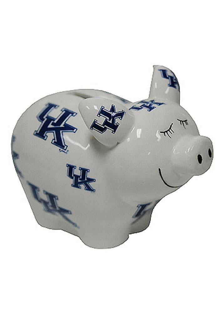Kentucky Wildcats Allover Logo Piggy Bank