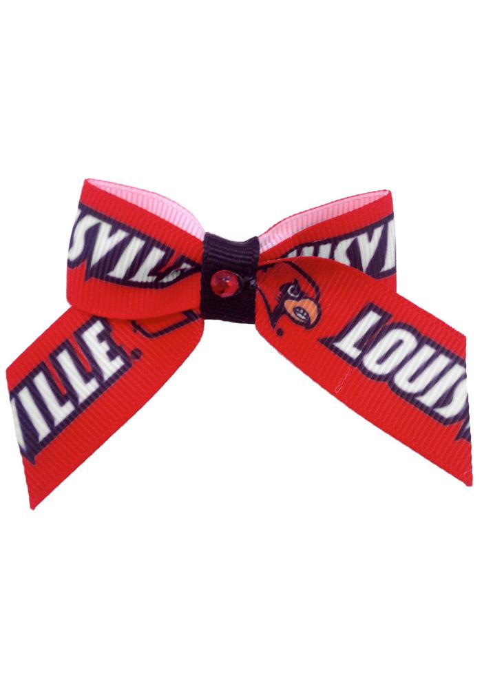 Louisville Cardinals Red Pet Bow