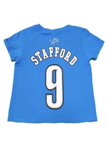 Matthew Stafford Detroit Lions Youth Blue Player Player Tee