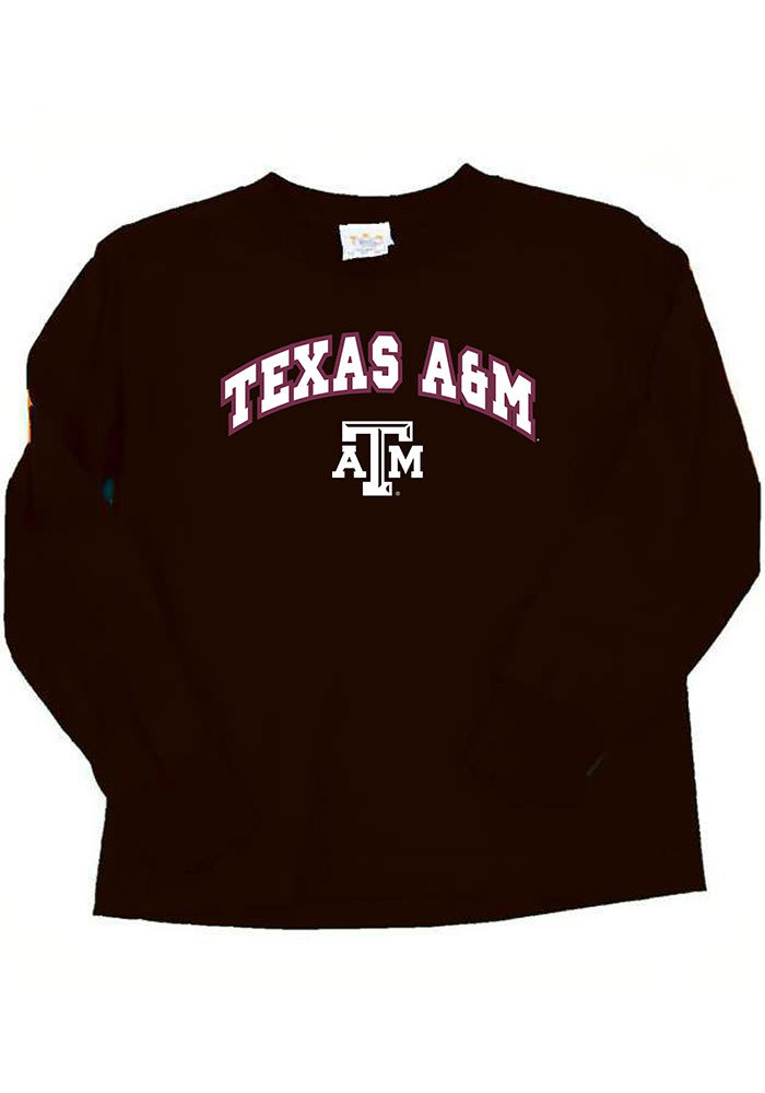 Texas A&M Aggies Baby Black Arch Long Sleeve T-Shirt