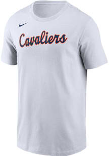 Nike Virginia Cavaliers White Core Short Sleeve T Shirt