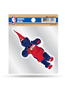 Washington Wizards Mascot Auto Decal - Red