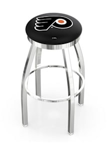 Philadelphia Flyers Chrome Pub Stool - Silver