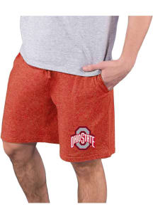 Mens Ohio State Buckeyes Red Concepts Sport Quest Shorts