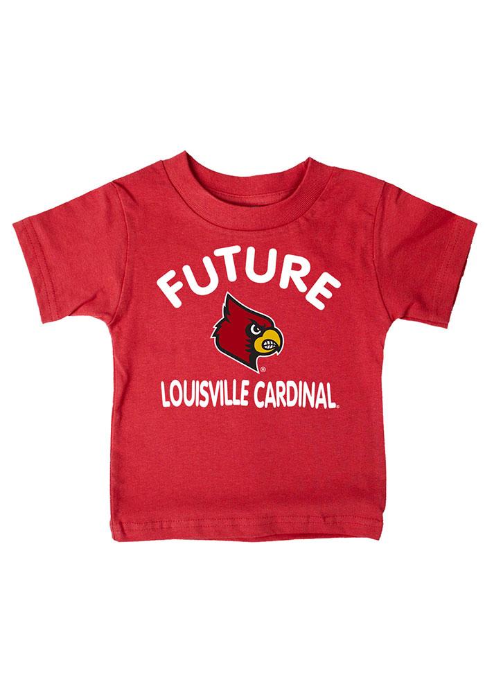 Louisville Cardinals Infant Future Short Sleeve T-Shirt Red
