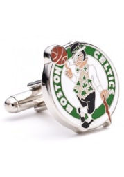 Boston Celtics Silver Plated Mens Cufflinks