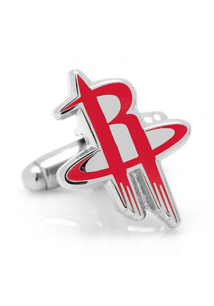 Houston Rockets Silver Plated Mens Cufflinks