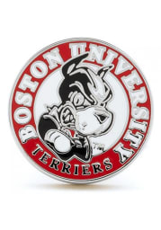 Boston Terriers Silver Plated Mens Cufflinks