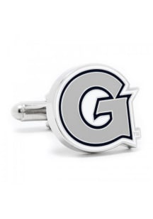 Georgetown Hoyas Silver Plated Mens Cufflinks