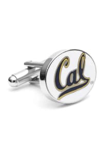 Cal Golden Bears Silver Plated Mens Cufflinks
