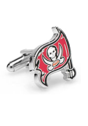 Tampa Bay Buccaneers Silver Plated Mens Cufflinks