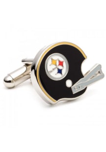 Pittsburgh Steelers Silver Plated Mens Cufflinks