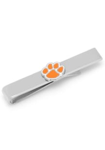 Clemson Tigers Silver Plated Mens Tie Tack