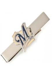 Milwaukee Brewers Silver Plated Mens Tie Tack