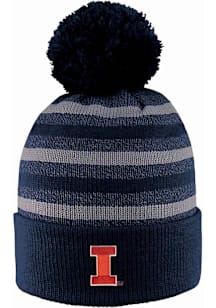 LogoFit Illinois Fighting Illini Dark Grey Doc Marled Mens Knit Hat