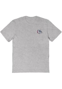 Vive La Fete Gonzaga Bulldogs Womens Grey Impressions Short Sleeve T-Shirt