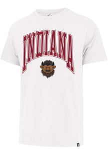 Indiana Hoosiers White 47 Walk Tall Short Sleeve Fashion T Shirt