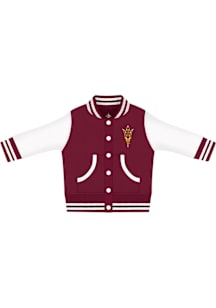 Arizona State Sun Devils Toddler Red Varsity Outerwear Light Weight Jacket