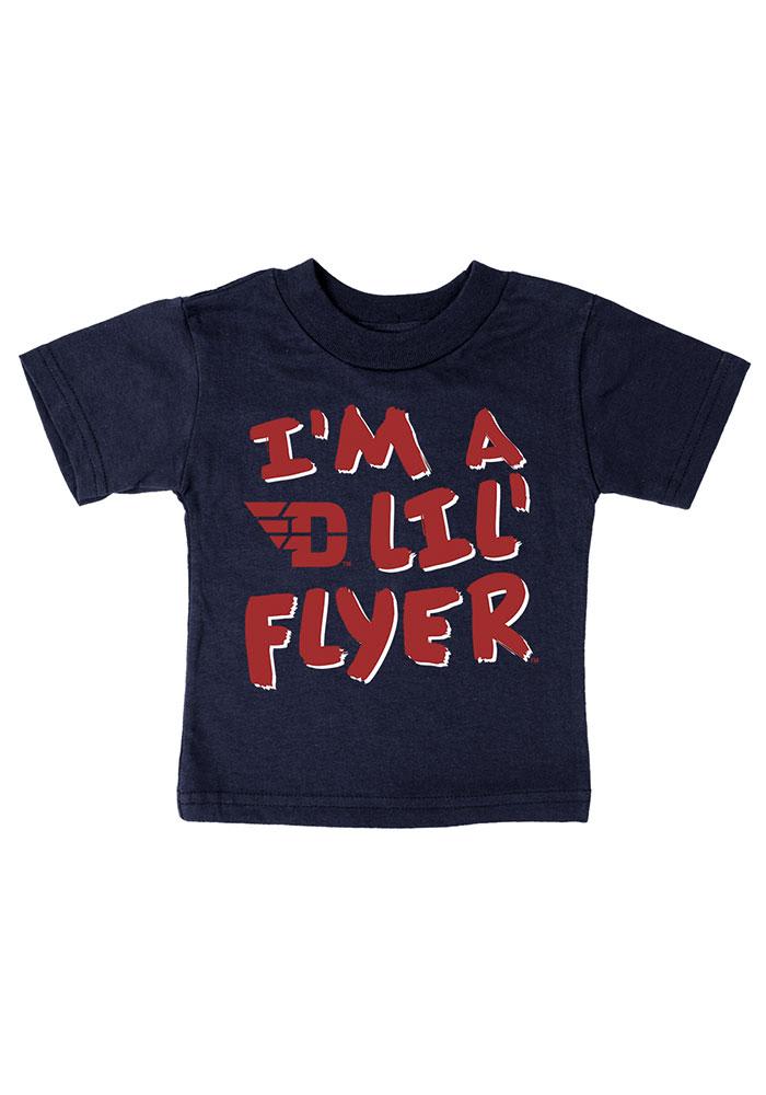 Dayton Flyers Infant Lil Flyer Short Sleeve T-Shirt Navy Blue