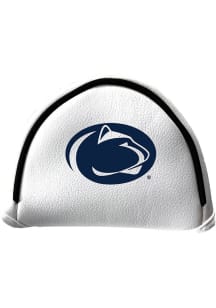 White Penn State Nittany Lions Mallet Putter Cover