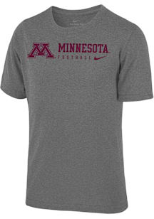 Nike Minnesota Golden Gophers Youth  Primary logo Short Sleeve T-Shirt