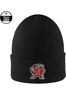 LogoFit Maryland Terrapins Black Southpole Mens Knit Hat