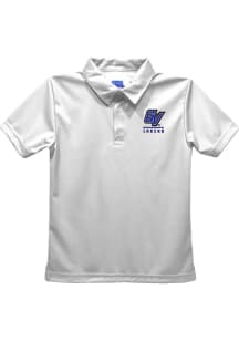 Vive La Fete Grand Valley State Lakers Toddler White Team Short Sleeve Polo Shirt