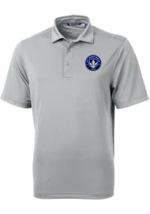Cutter and Buck Montreal Impact Grey Virtue Eco Pique Big and Tall Polo