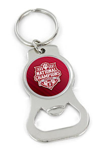 Indiana Hoosiers 2026 National Champs Keychain - Red