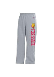 Ferris State Bulldogs Youth Grey Open Bottom Sweatpants