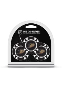 Anaheim Ducks Poker Chip 3 Pack Golf Ball Marker