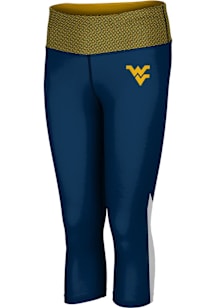 ProSphere West Virginia Mountaineers Womens Navy Blue Embrace Pants