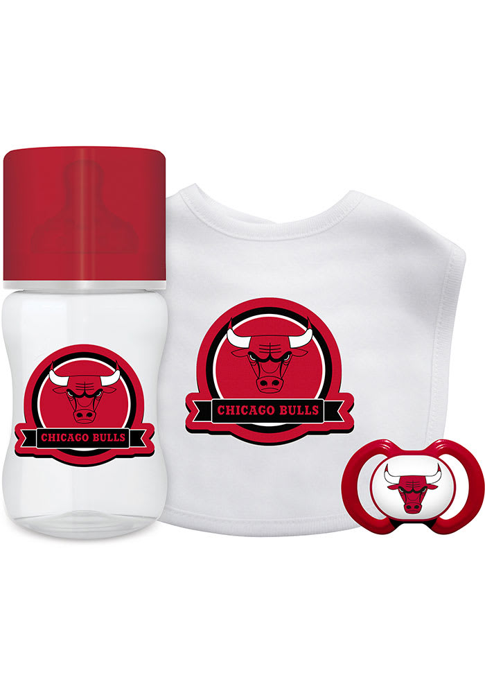 Chicago Bulls 3-Piece Baby Baby Gift Set