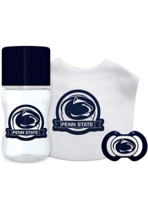 3-Piece Baby Penn State Nittany Lions Baby Gift Set - White