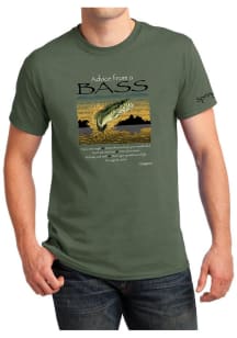 Springfield Military Green Advice From A Bass Short Sleeve T-Shirt