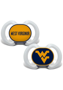West Virginia Mountaineers 2 Pack Baby Pacifier