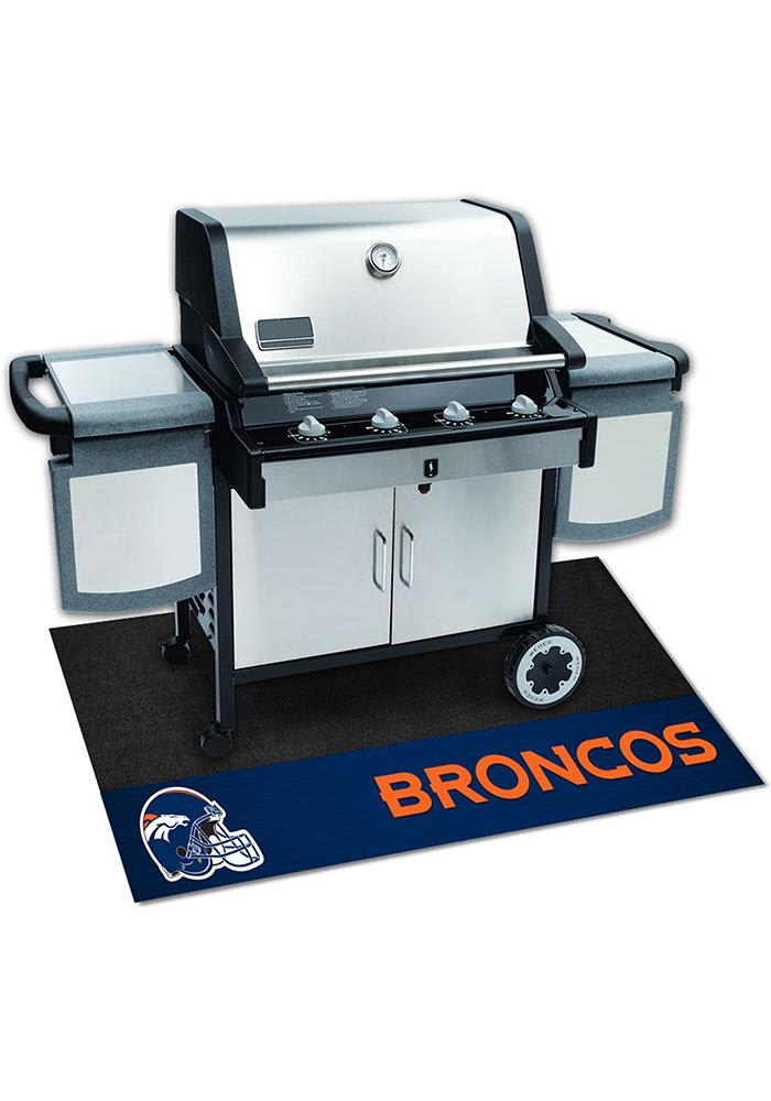 Denver Broncos 26x42 BBQ Grill Mat