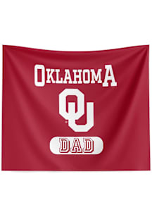 Oklahoma Sooners Dad 34x40 Tapestry Blanket