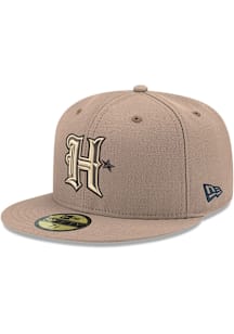 New Era Houston Texans Mens Brown GCP 59FIFTY Fitted Hat