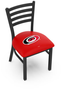 Carolina Hurricanes Stationary Black Wrinkle Finish Pub Stool - Black