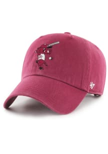 47 Arkansas Razorbacks Vintage Batting Hog Clean Up Adjustable Hat - Crimson