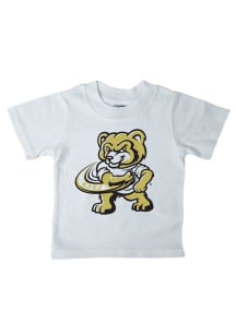 Oakland University Golden Grizzlies Infant Logo Short Sleeve T-Shirt White