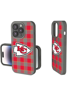 Kansas City Chiefs Plaid iPhone Soft Touch Phone Cover