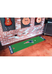 New England Patriots 18x72 Putting Green Runner Interior Rug