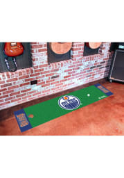 Edmonton Oilers 18x72 Putting Green Runner Interior Rug