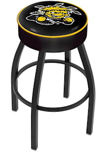 Wichita State Shockers Swivel Pub Stool - Black