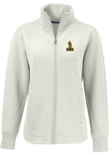 Cutter and Buck Northern Arizona Lumberjacks Womens White Vault Roam Light Weight Jacket