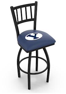 BYU Cougars Swivel Counter Pub Stool - Black