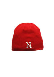 Zephyr Nebraska Cornhuskers Red Edge Mens Knit Hat